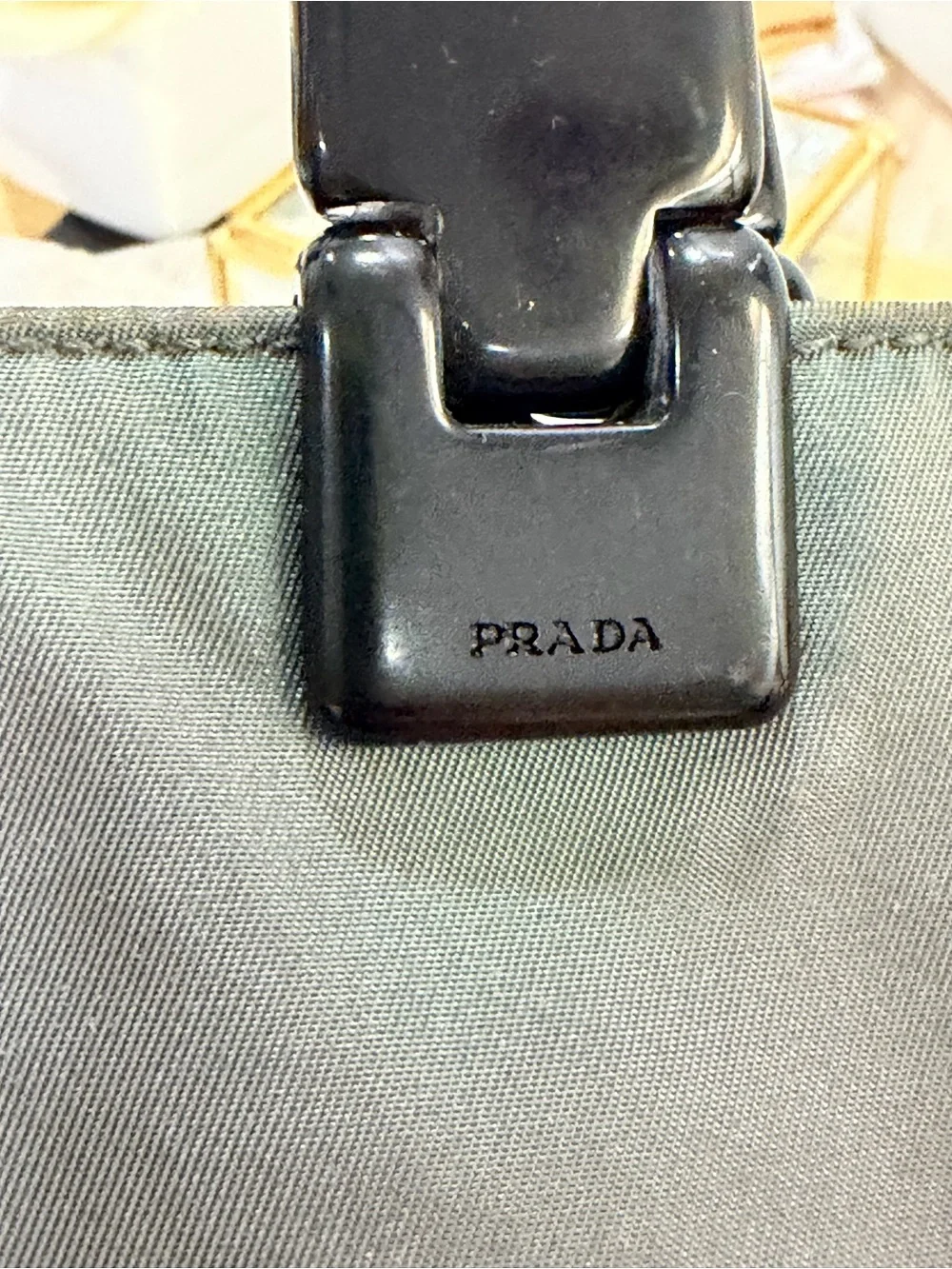 Prada Vintage
Tessuto Nylon Top Handle Bag & LARGE Prada Dustie 🔺 - Picture 8 of 17